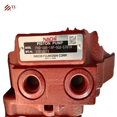 ZX17 ZX18 खुदाई मशीन हाइड्रोलिक मुख्य पंप PVD-00D-14P-5G3-5761A निर्माण कार्य के लिए