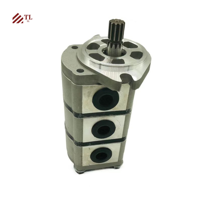 705-41-08090 खुदाई मशीन PC40 PC50 हाइड्रोलिक पंप Komatsu के लिए ट्रिपल गियर मुख्य पंप